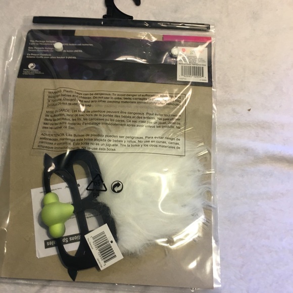 NWT Tiny Diamond light up wig costume - Picture 5 of 5